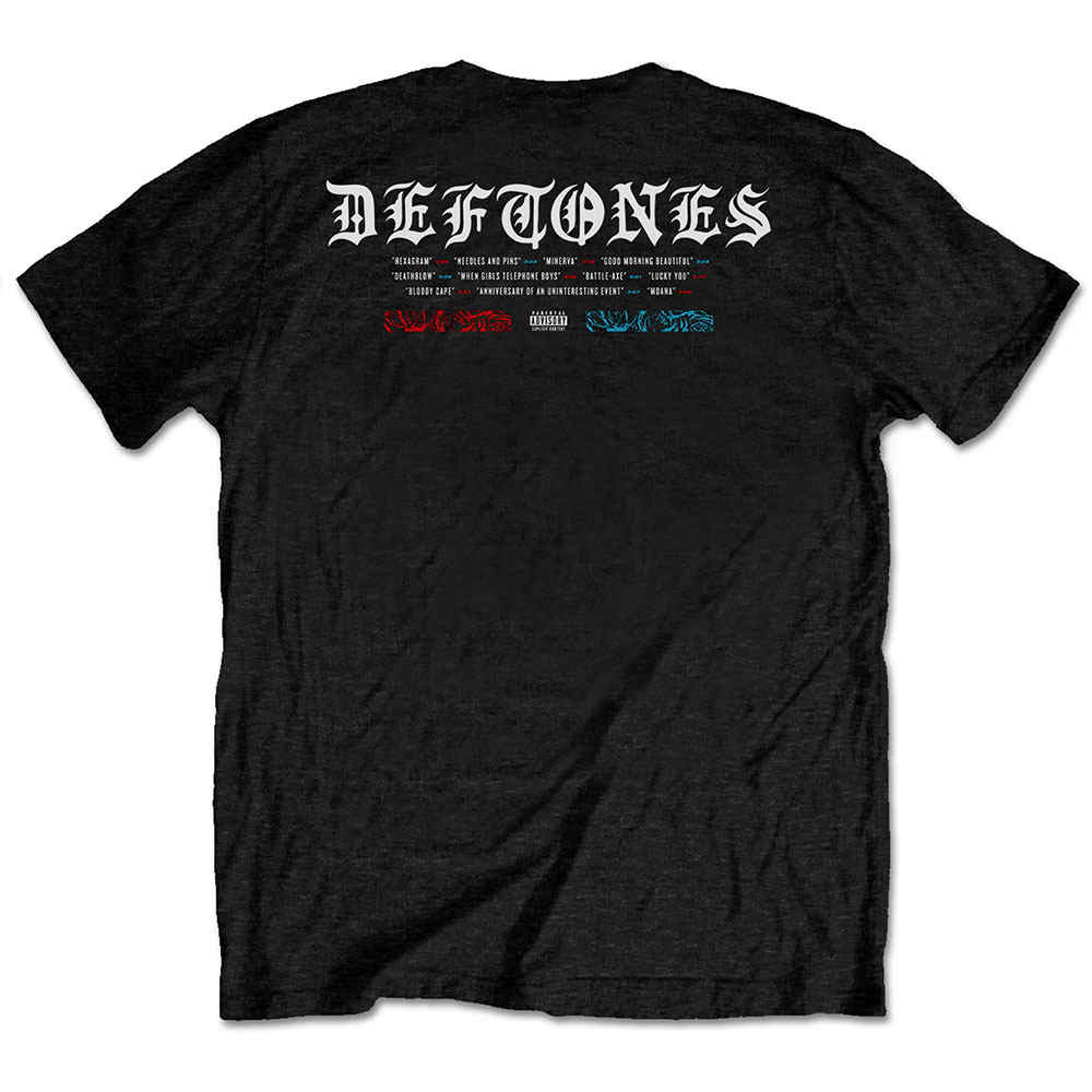 Deftones - Static Skull T-shirt Homme - Noir